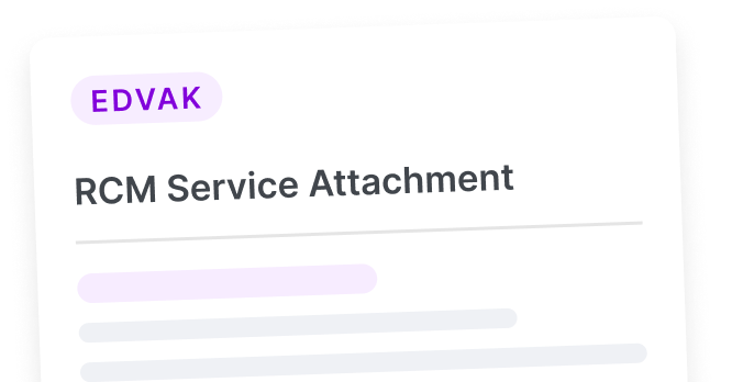 RCM Service Attachment